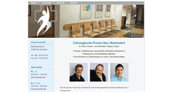 Desktop Screenshot of chirurgische-praxis-neu-wulmstorf.de